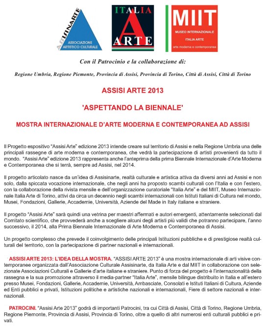 ASSISI ARTE 2013