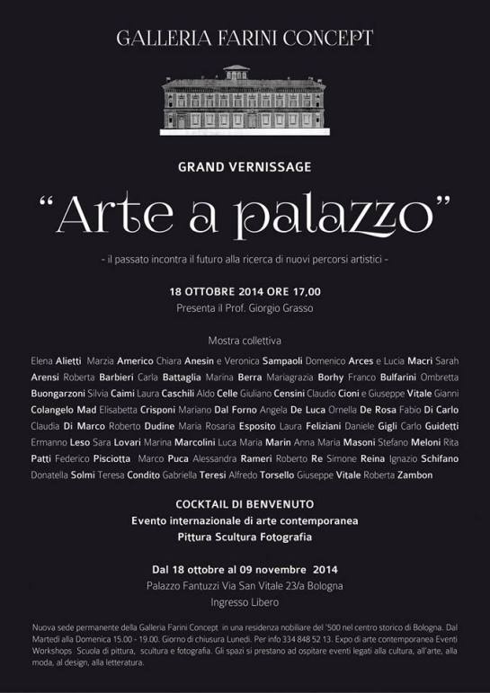 arte a palazzo comunicato stampa